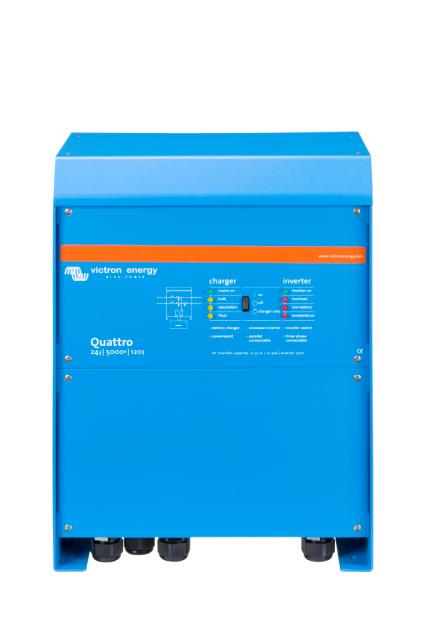 Victron Quattro 24/5000/120 inverterare
